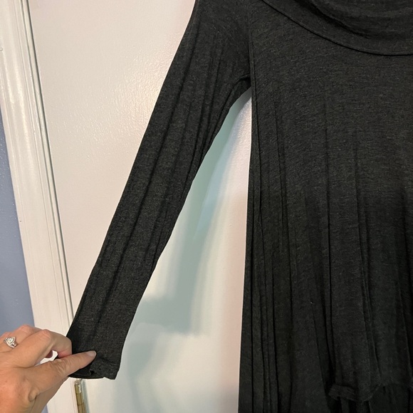 5 items for $20/ Kenzie dark grey flare dress - Picture 3 of 5